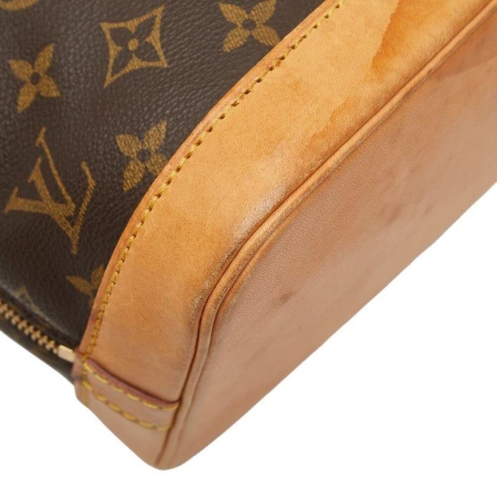Louis Vuitton Monogram Alma PM Handbag Brown - Picture 8 of 16